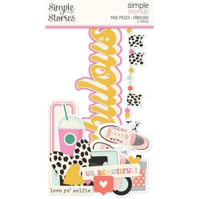 Simple Stories Simple Pages Pieces Die Cuts - Fabulous